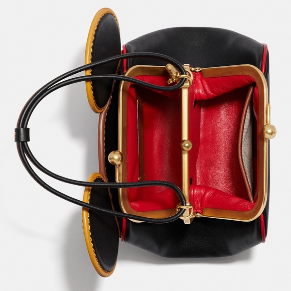 Disney Mickey Mouse X Keith Haring Kisslock Bag💋 NWT! - Picture 3 of 13